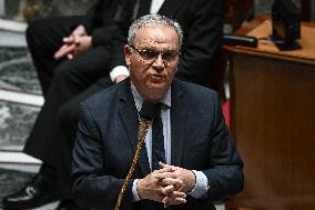 Questions to the government at the National Assembly in Paris FA