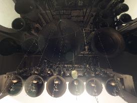 Bell ringing at St Michael's Monastery in Kyiv