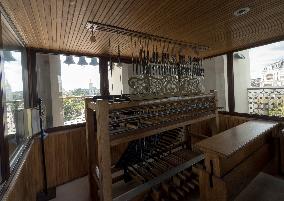 Bell ringing at St Michael's Monastery in Kyiv