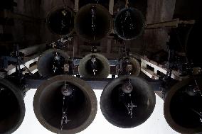 Bell ringing at St Michael's Monastery in Kyiv