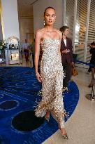 Cannes Romee Strijd is spotted at Hotel Martinez  MP