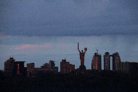 Sunrise in Kyiv