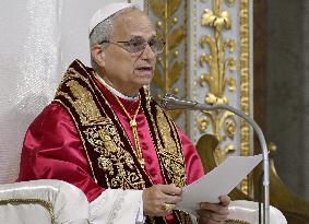 Pope Leo XIV Visits St. Paul Basilica - Rome