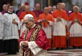 Pope Leo XIV Visits St. Paul Basilica - Rome