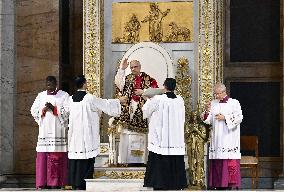 Pope Leo XIV Visits St. Paul Basilica - Rome