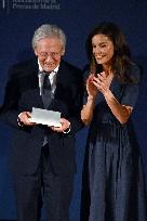 Spanish Royal Couple At Madrid Press Association Awards Ceremony - Spain
