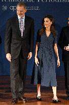 Spanish Royal Couple At Madrid Press Association Awards Ceremony - Spain