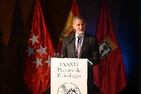 Spanish Royal Couple At Madrid Press Association Awards Ceremony - Spain