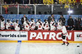 ICE HOCKEY WC SWEDEN-CANADA