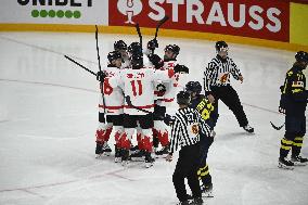 ICE HOCKEY WC SWEDEN-CANADA