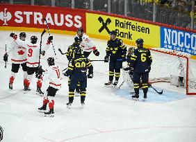 ICE HOCKEY WC SWEDEN-CANADA