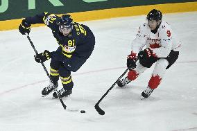 ICE HOCKEY WC SWEDEN-CANADA