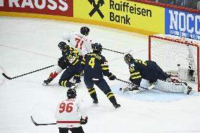 ICE HOCKEY WC SWEDEN-CANADA