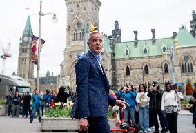 PM Mark Carney On His Way To Cabinet Meeting - Canada
