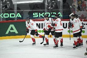 ICE HOCKEY WC SWEDEN-CANADA