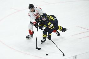 ICE HOCKEY WC SWEDEN-CANADA