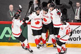 ICE HOCKEY WC SWEDEN-CANADA