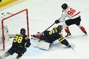 ICE HOCKEY WC SWEDEN-CANADA