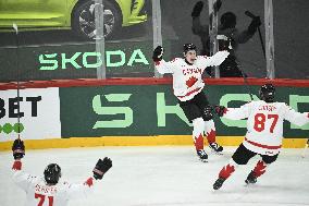 ICE HOCKEY WC SWEDEN-CANADA