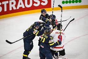 ICE HOCKEY WC SWEDEN-CANADA