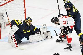 ICE HOCKEY WC SWEDEN-CANADA