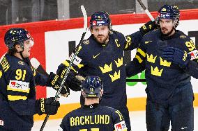 ICE HOCKEY WC SWEDEN-CANADA