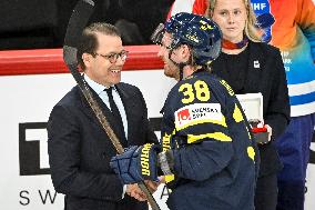 ICE HOCKEY WC SWEDEN-CANADA