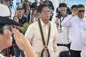 Philippine President Marcos Jr. visits Subic naval base
