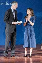 Royals At APM Journalism Awards - Madrid