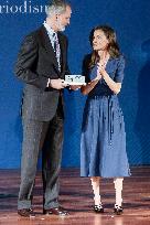 Royals At APM Journalism Awards - Madrid