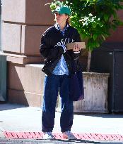 Rose Byrne Walks On The Street - NYC
