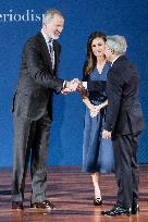 Royals At APM Journalism Awards - Madrid