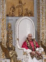 Pope Leo XIV Visits St. Paul Basilica - Rom