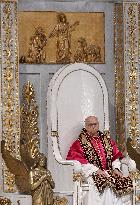 Pope Leo XIV Visits St. Paul Basilica - Rom