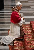Pope Leo XIV Visits St. Paul Basilica - Rom