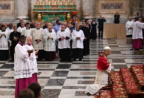 Pope Leo XIV Visits St. Paul Basilica - Rom