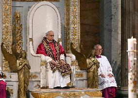 Pope Leo XIV Visits St. Paul Basilica - Rom