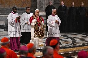Pope Leo XIV Visits St. Paul Basilica - Rom