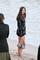 Cannes - Emily Ratajkowski Beach Photoshoot