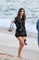 Cannes - Emily Ratajkowski Beach Photoshoot