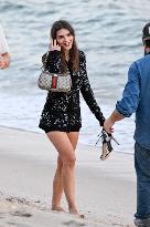 Cannes - Emily Ratajkowski Beach Photoshoot