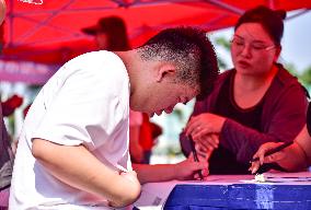 Job Fair in Fuyang