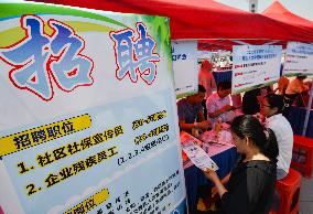 Job Fair in Fuyang