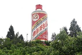 Giant Moutai Wine Bottle