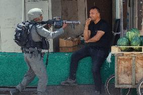 Israeli Forces Raid Refugee Camp - Nablus