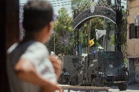 Israeli Forces Raid Refugee Camp - Nablus