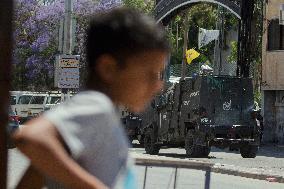 Israeli Forces Raid Refugee Camp - Nablus