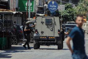 Israeli Forces Raid Refugee Camp - Nablus