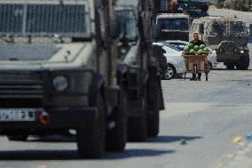 Israeli Forces Raid Refugee Camp - Nablus