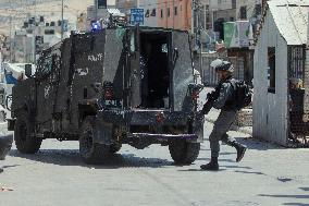 Israeli Forces Raid Refugee Camp - Nablus